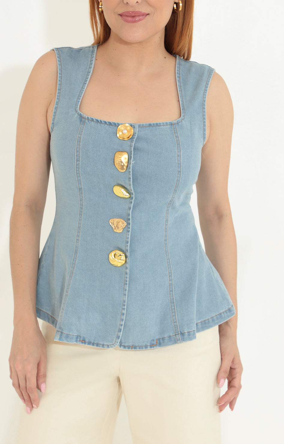 Blusa azul - BLUSA Boutiquemirel 