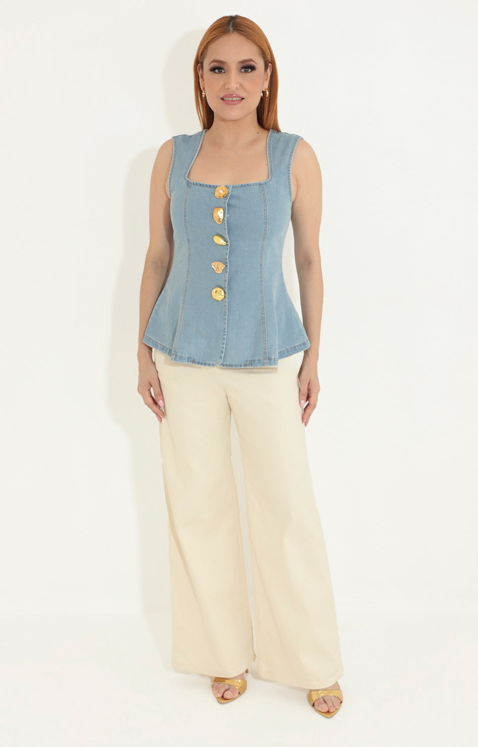 Blusa azul - BLUSA Boutiquemirel 