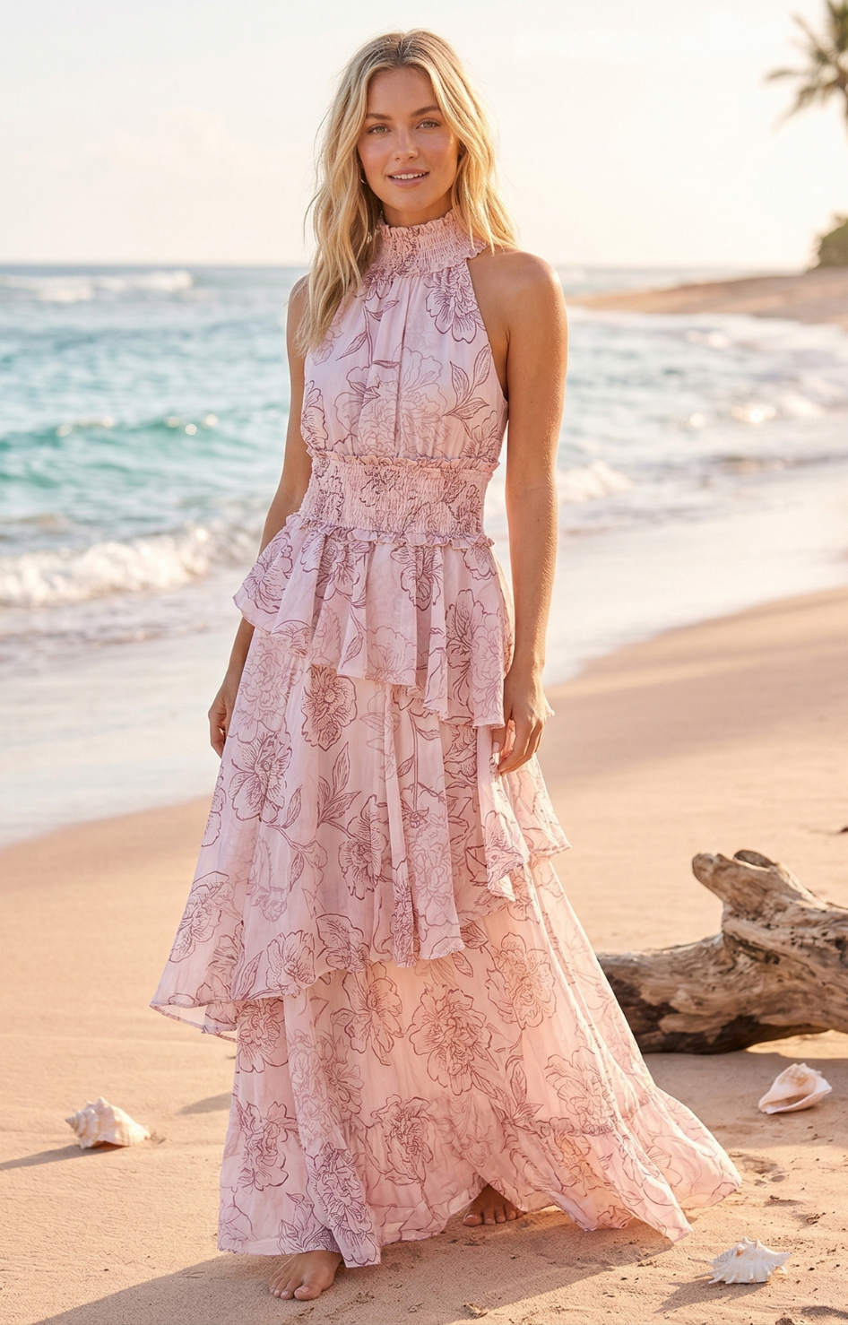 Vestido halter - VESTIDO LARGO REGULAR Boutiquemirel 