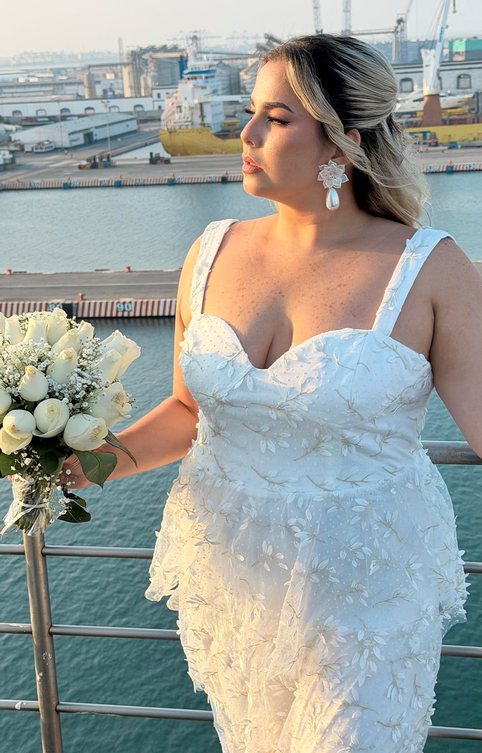 Vestido novia blanco corto - VESTIDO CORTO REGULAR Boutiquemirel 