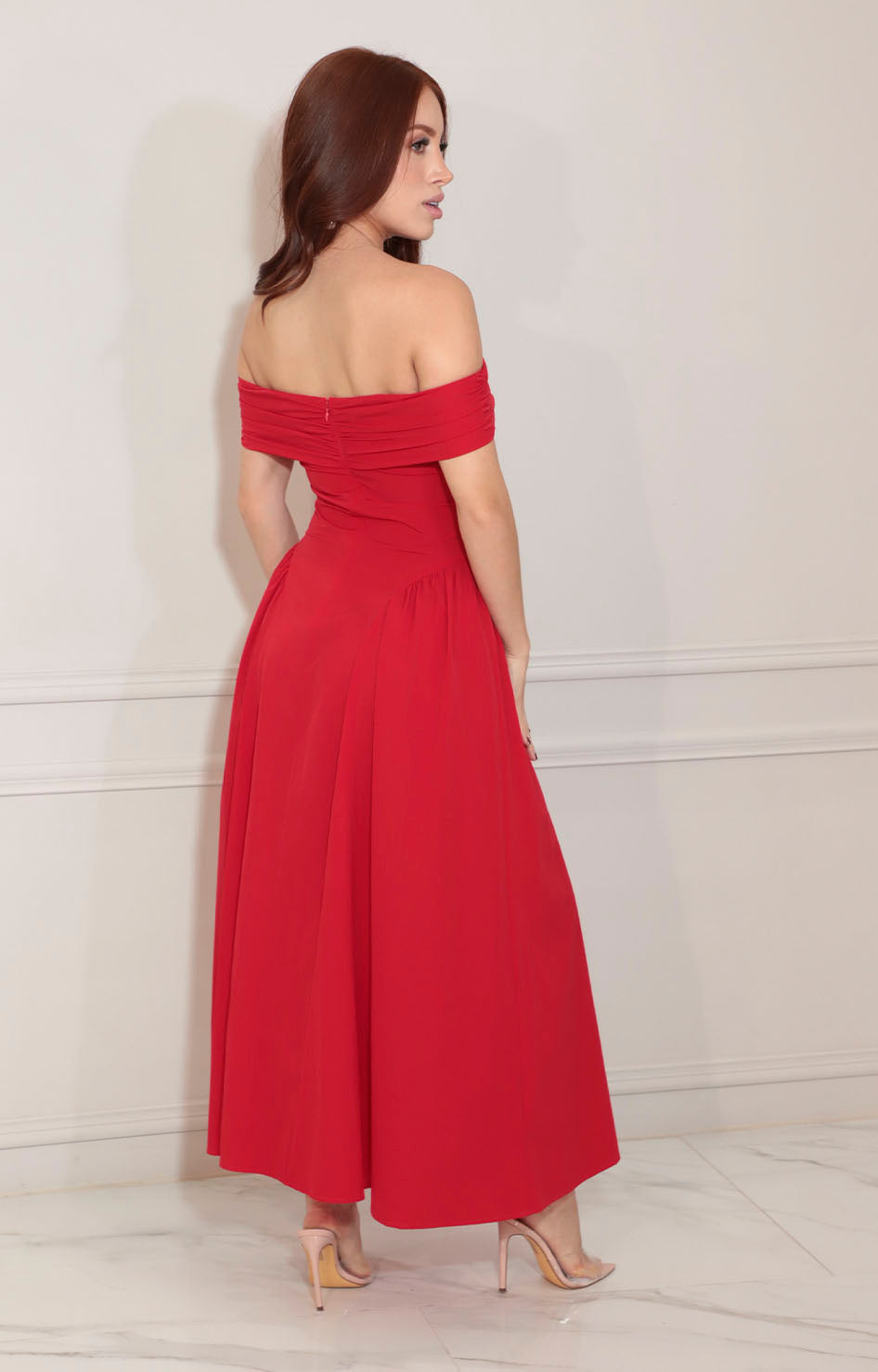 Vestido de gala rojo - VESTIDO Boutiquemirel 