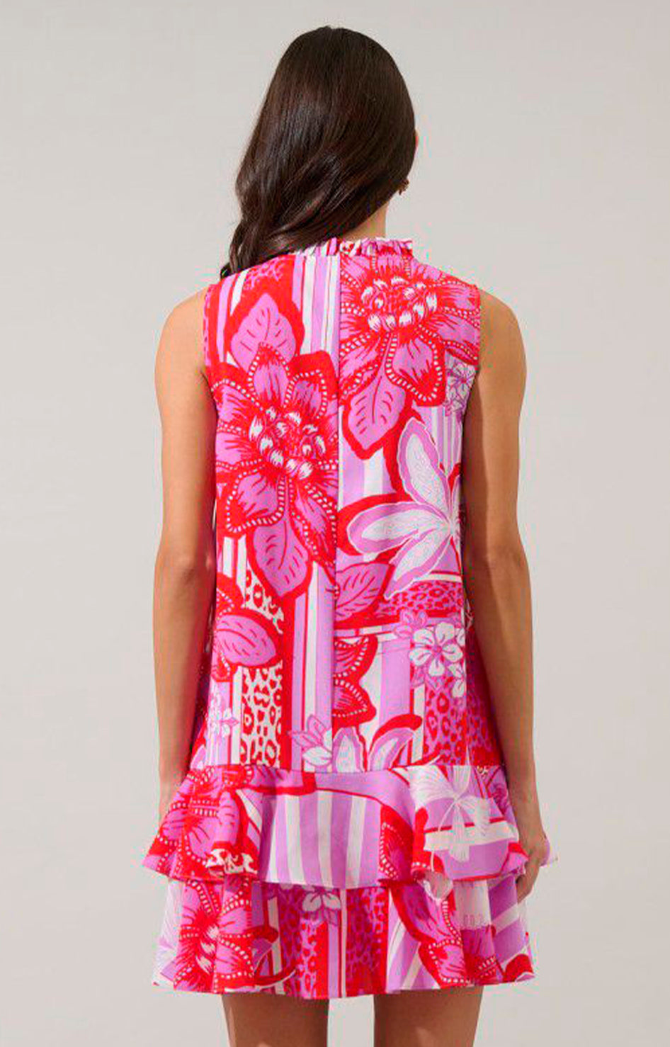 Vestido fucisa estampado - VESTIDO REGULAR Boutiquemirel 