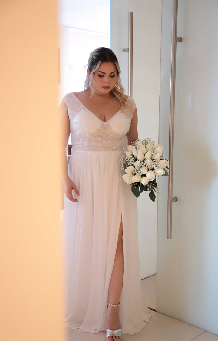 Vestido bride blanco - VESTIDO XL Boutiquemirel 