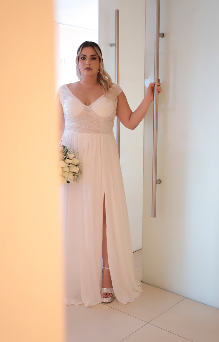 Vestido bride blanco - VESTIDO XL Boutiquemirel 