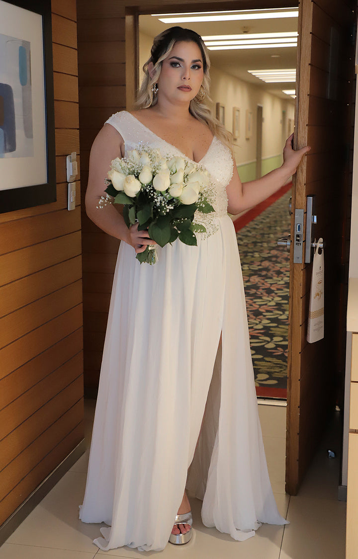 Vestido bride blanco - VESTIDO XL Boutiquemirel 
