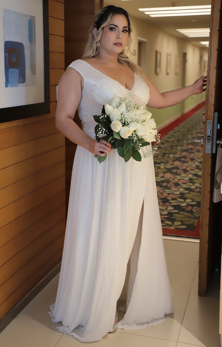 Vestido bride blanco - VESTIDO XL Boutiquemirel 