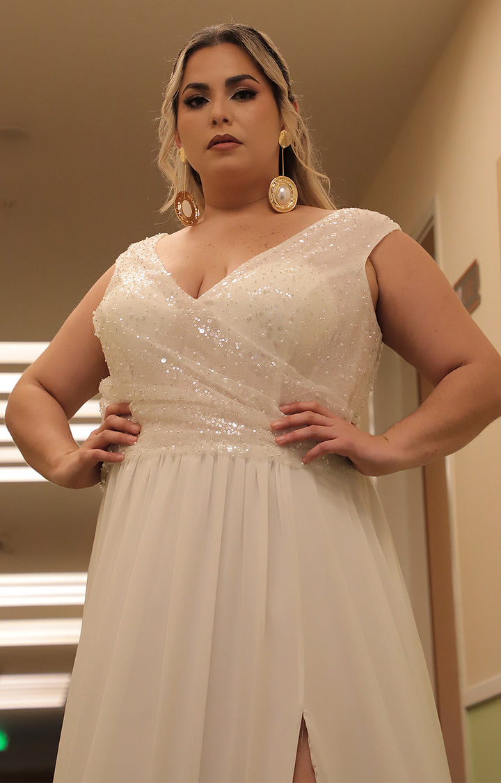 Vestido bride blanco - VESTIDO XL Boutiquemirel 