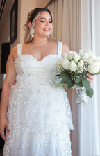 Vestido novia blanco corto - VESTIDO CORTO REGULAR Boutiquemirel 