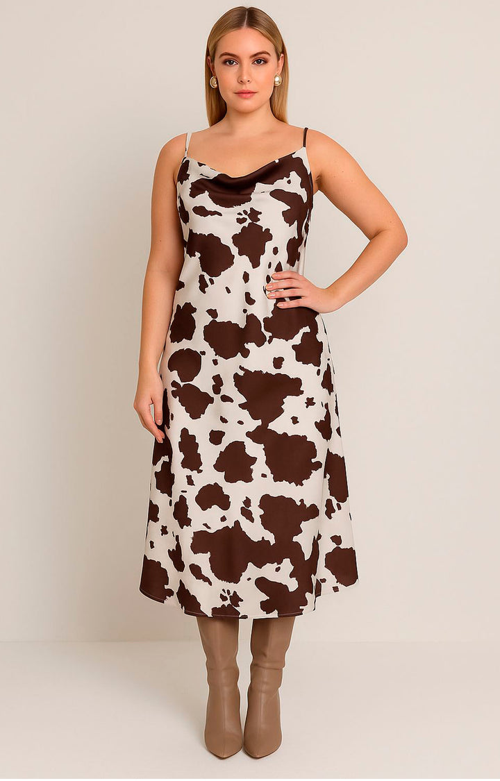 Vestido cow print - VESTIDO Boutiquemirel 