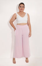 Pantalon rosa con rayas - PANTALON Boutiquemirel 