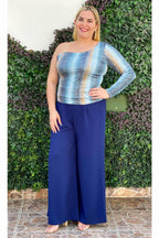 Blusa asimétrica snake - Boutiquemirel
