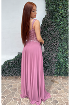 Vestido rosa de lentejuela - Boutiquemirel